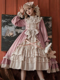Sweet_Promise_Lolita_Ruffle_High_Waist_A_Line_Women's_Polyester_Long_Sleeve_Op_733099952165_MISSTT