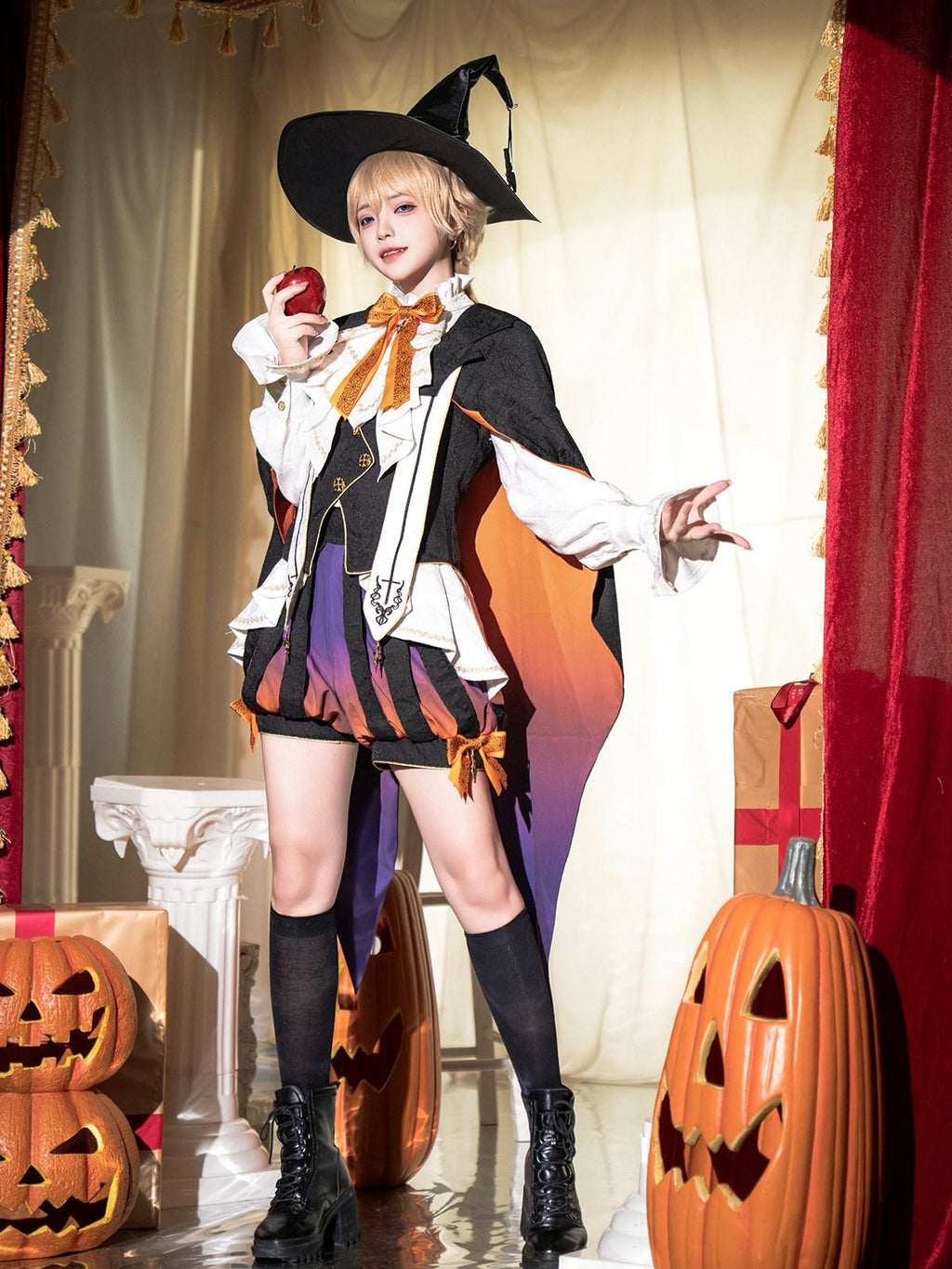 Sweet Promise Magician Lolita Vest Shorts Neutral Women's Full Coordination Sets