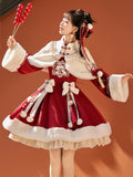 Sweet_Promise_Princess_Embroidered_Hanfu_Lolita_Women's_Polyester_Full_Coordination_Sets_693860429143_MISSTT
