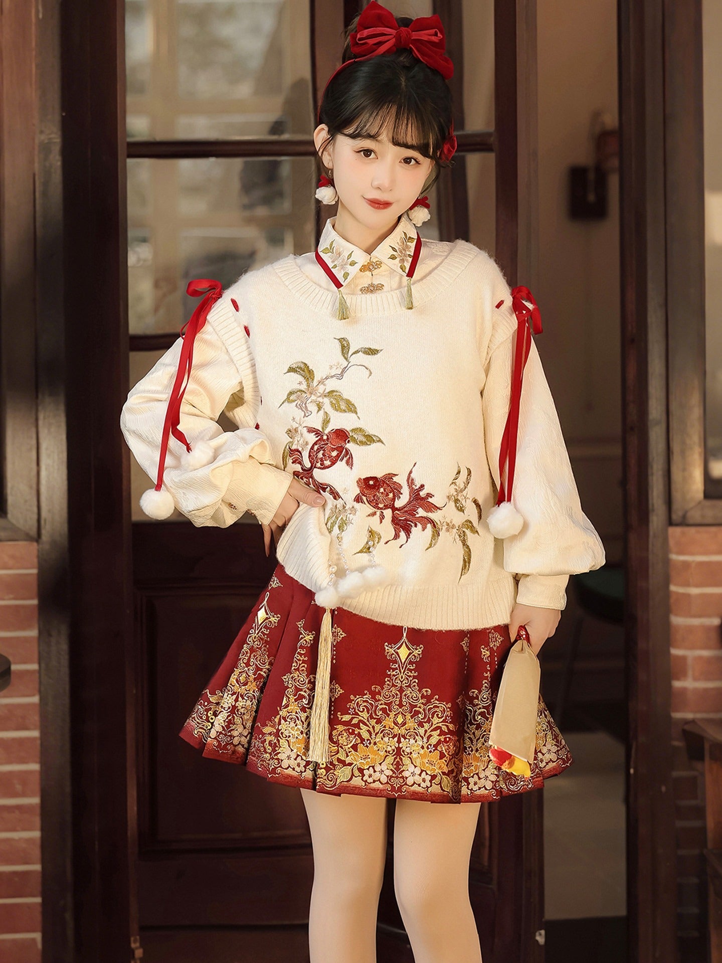Sweet_Promise_Princess_Embroidered_Hanfu_Lolita_Women's_Polyester_Full_Coordination_Sets_693860429143_MISSTT