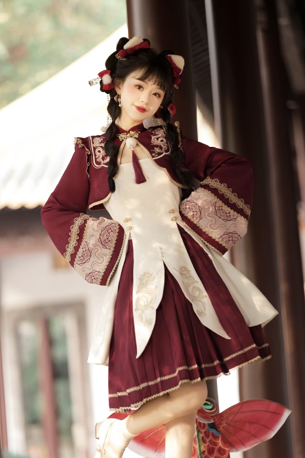 Sweet_Promise_Red_Hanfu_Lolita_Han_Elements_Women's_Polyester_Full_Coordination_Sets_866391132150_MISSTT