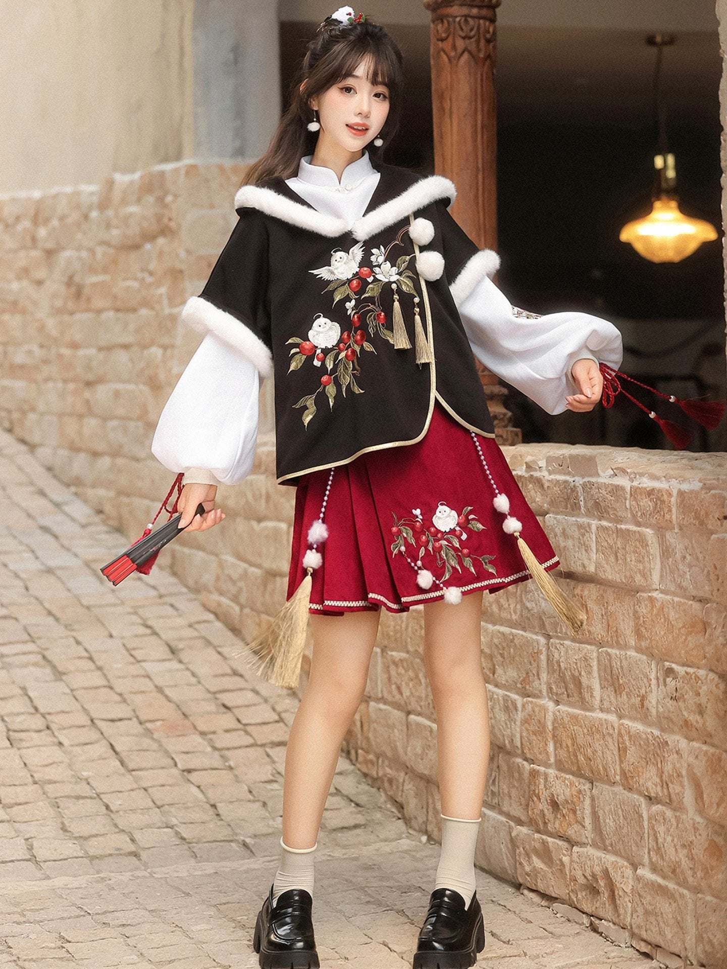 Sweet_Promise_Red_Hanfu_Lolita_Han_Elements_Women's_Polyester_Full_Coordination_Sets_866391132150_MISSTT