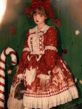 Sweet_Promise_Red_Printed_High_Waist_A_Line_Princess_Women's_Double_Crepe_Long_Sleeve_Op_662417485051_MISSTT