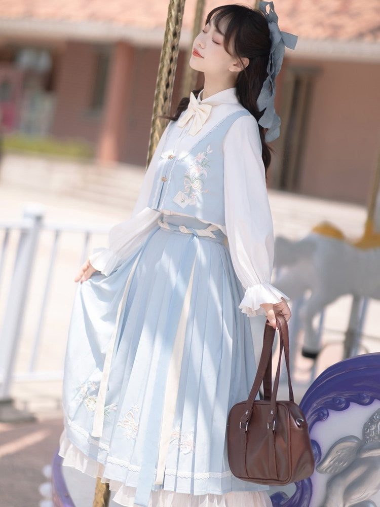 Sweet_Promise_Scenic_Print_Lolita_A_Line_Princess_Women's_Polyester_Skirt_Sets_697933931749_MISSTT