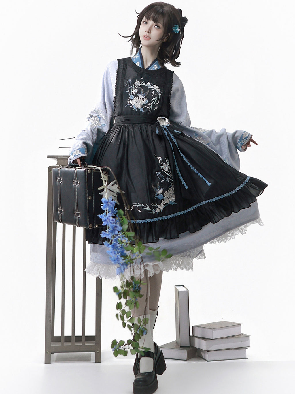 Sweet_Promise_Stand_Collar_A_Line_Three_Piece_Chinese_Lolita_Academy_Women's_Jsk_Sets_1004944535681_MISSTT