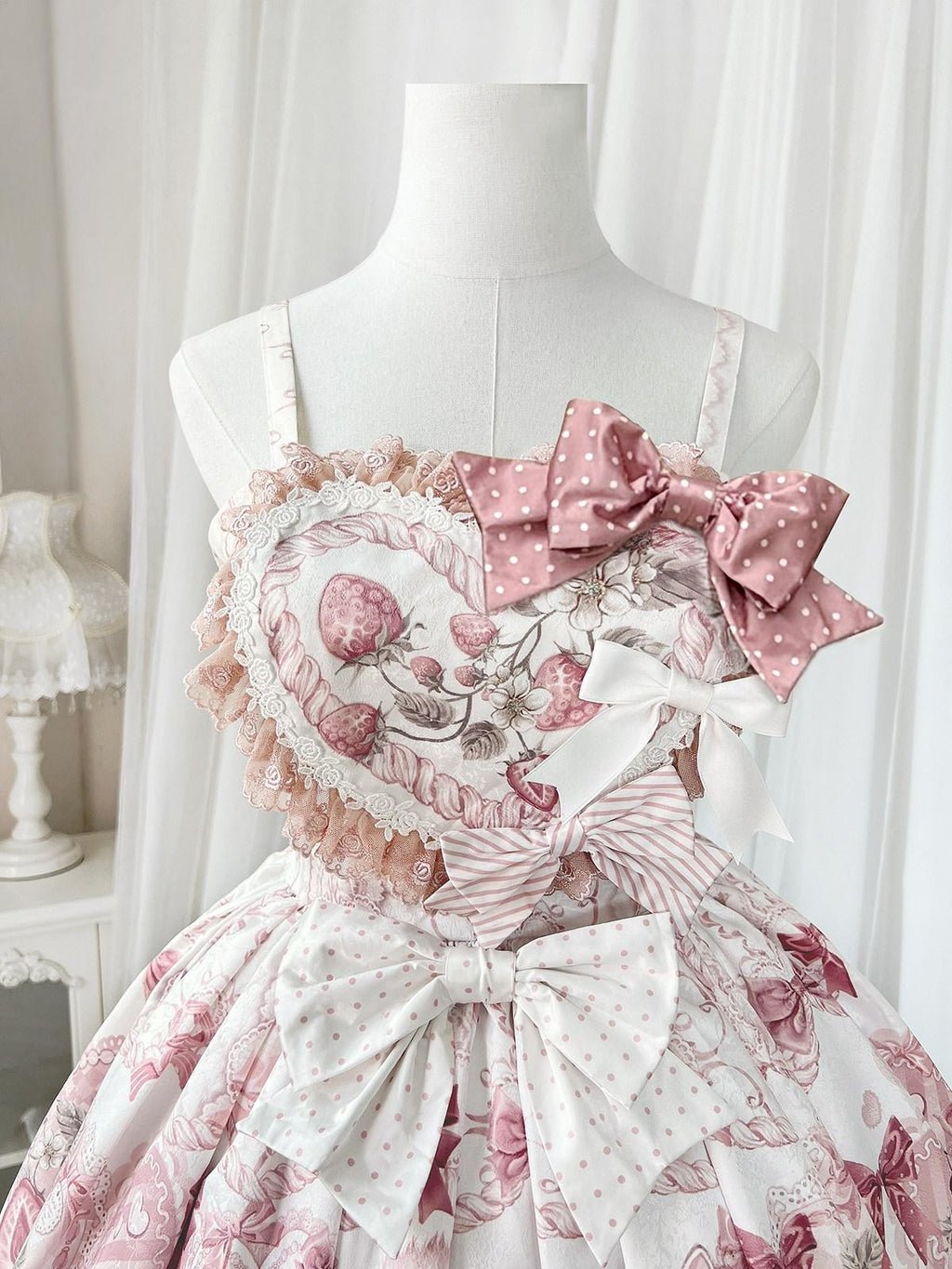 Sweet Promise Sweet Lolita Cake Skirt Doll Collar Cape Schoolgirl Women's Long Sleeve Op