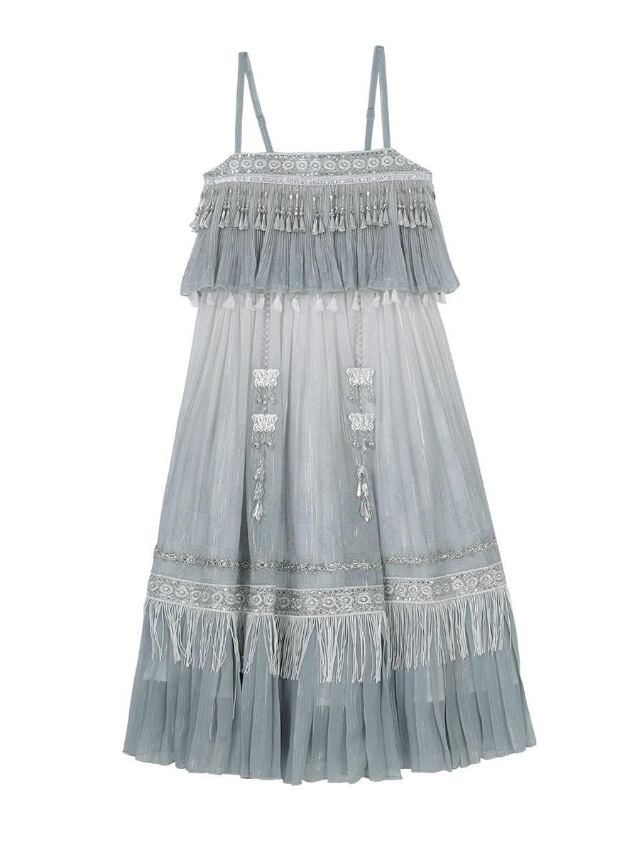 Sweet Promise Sweet Lolita Square Neck Two Piece Women's Jsk / Jumper Skirts