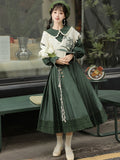 Sweet_Promise_Vintage_Green_Lolita_Doll_Collar_A_Line_Two_Piece_Vest_Women's_Long_Sleeve_Op_984860483522_MISSTT