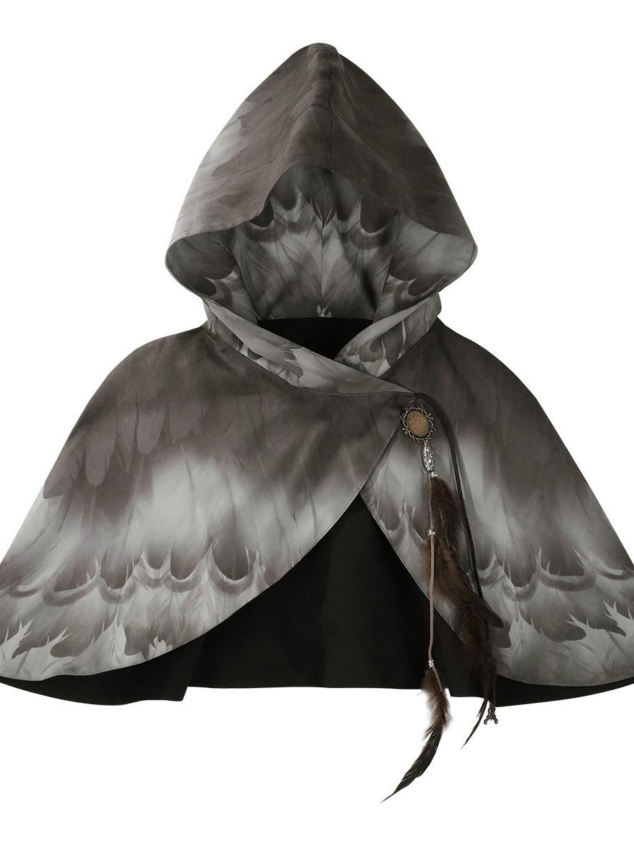 Sweet Promise Vintage Lolita Cape A Line Round Neck Belted Three Piece Women's Op Sets
