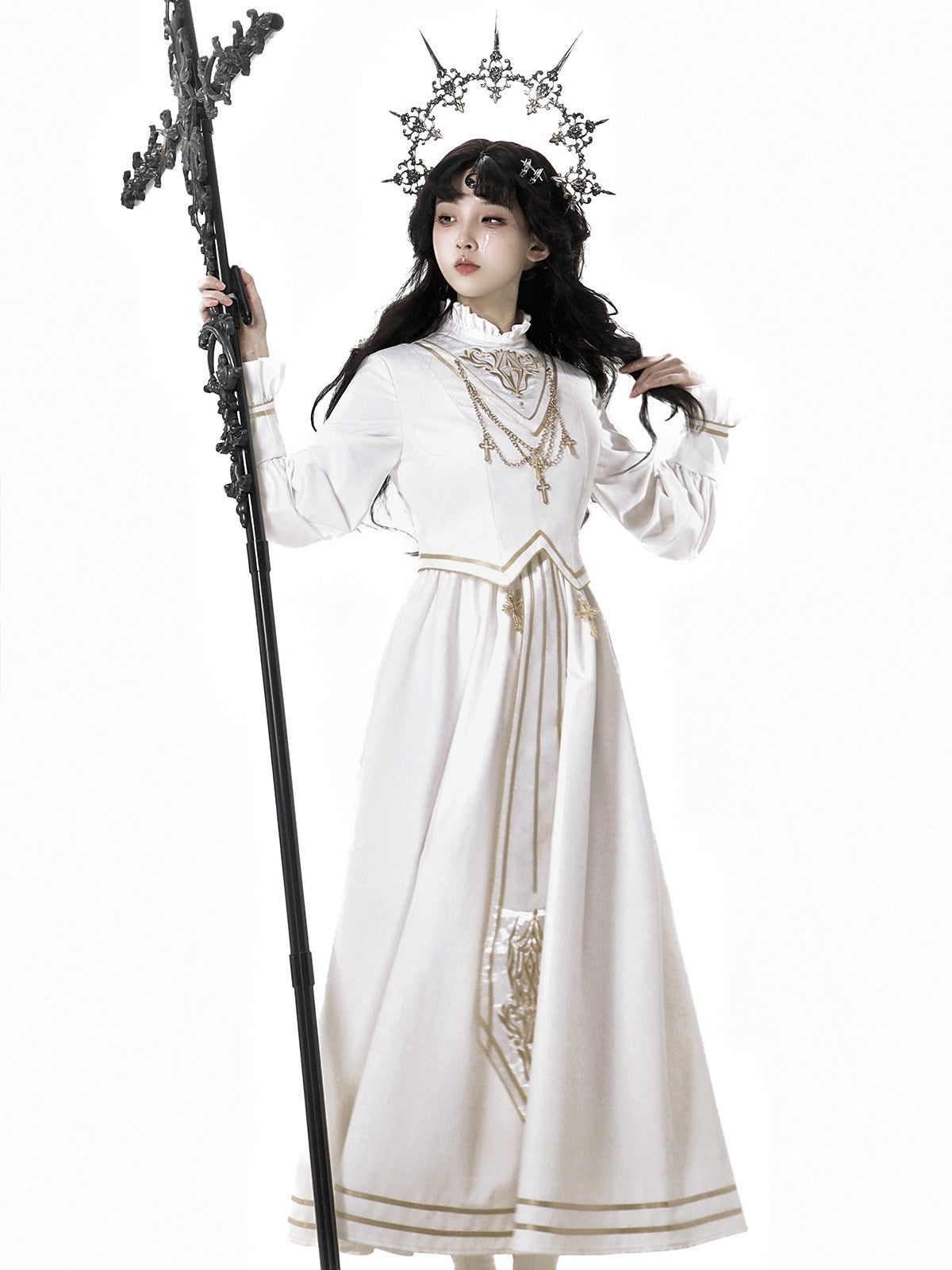 Sweet_Promise_White_Lolita_Cosplay_A_Line_Stand_Collar_Coat_And_Dress_Women's_Op_Sets_966831008992_MISSTT