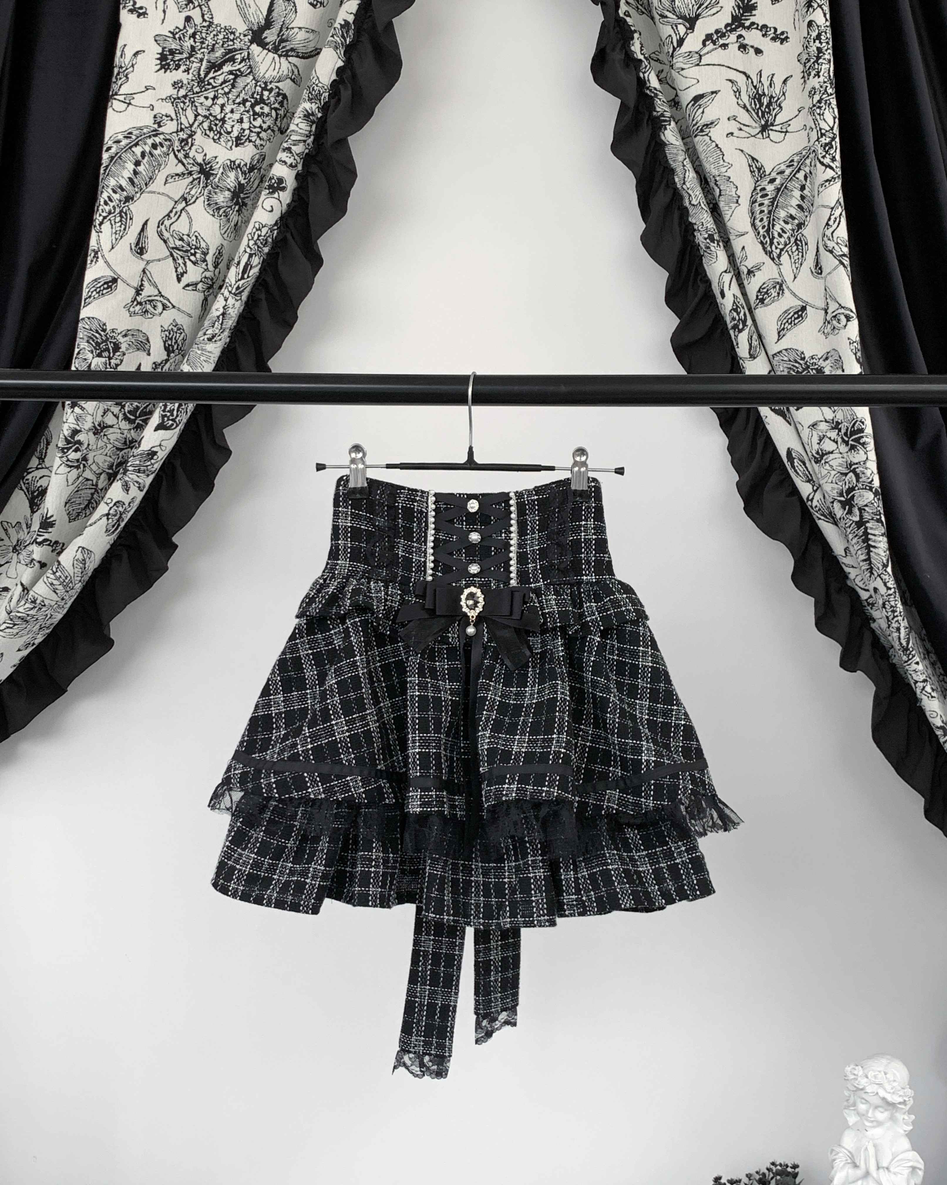 Virtual_Paradise_Cute_Butterfly_Bow_Lace_Pearl_High_Waist_Japanese_Women's_Polyester_Skirts_832017092569_MISSTT