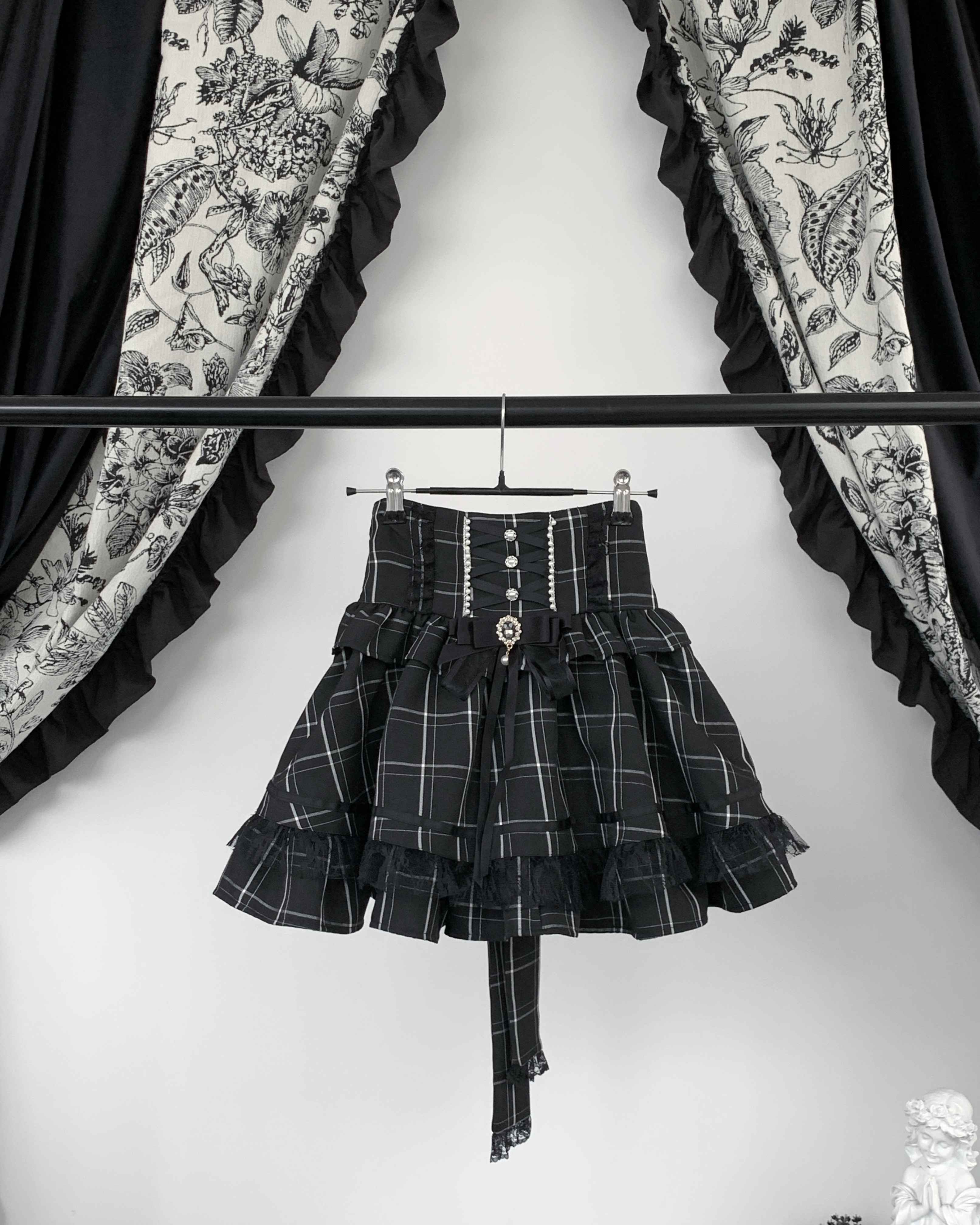 Virtual_Paradise_Cute_Butterfly_Bow_Lace_Pearl_High_Waist_Japanese_Women's_Polyester_Skirts_832017092569_MISSTT