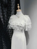 Virtual_Paradise_Minimalist_Clean_Pearl_Embellished_Long_Women's_Lace_Short_Sleeve_Op_877543930657_MISSTT