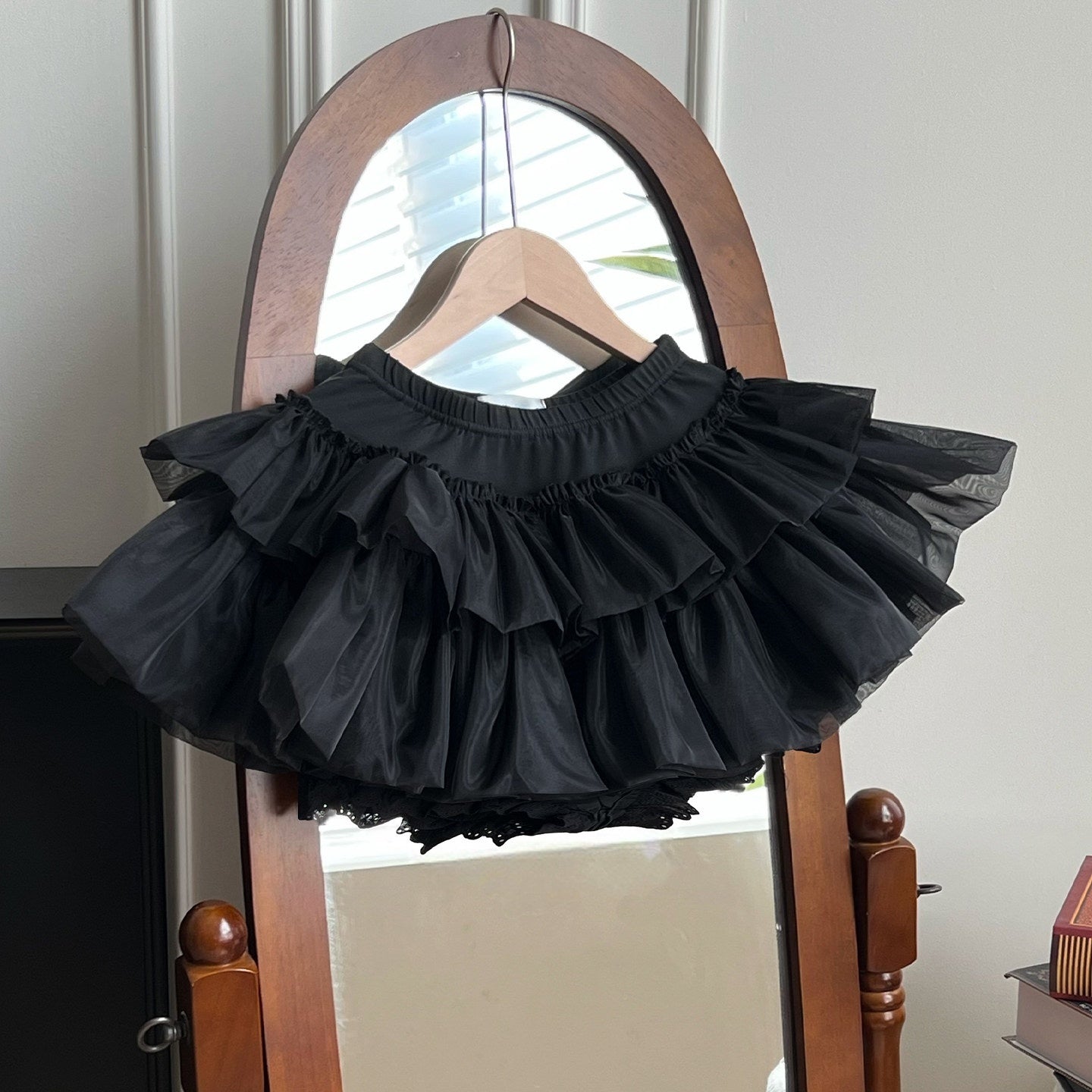 With_PUJI_25cm_Mini_Pumpkin_Petticoat_Rigid_Hoop_Lace_Women's_Short_Bloomers_1044361875320_MISSTT