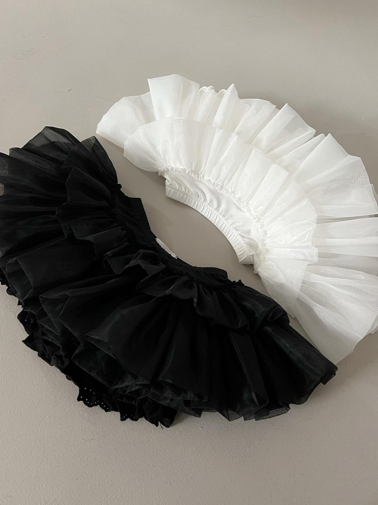 With PUJI 25cm Mini Pumpkin Petticoat Rigid Hoop Lace Women's Short Bloomers