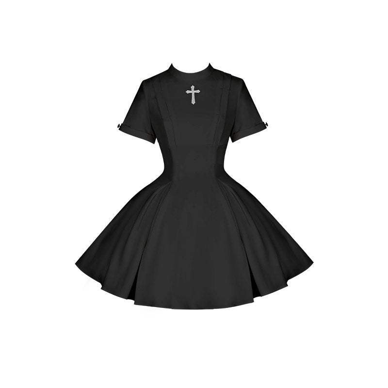 With_PUJI_Black_And_White_Nun_Style_Lolita_Seven_Panel_Flared_Women's_Long_Sleeve_Op_1019388612924_MISSTT