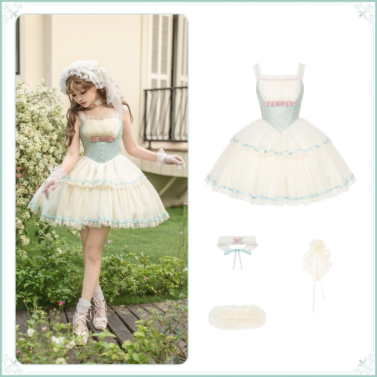 With_PUJI_Boned_Adjustable_Straps_Twin_Lolita_Women's_Jsk_/_Jumper_Skirts_1048029304876_MISSTT