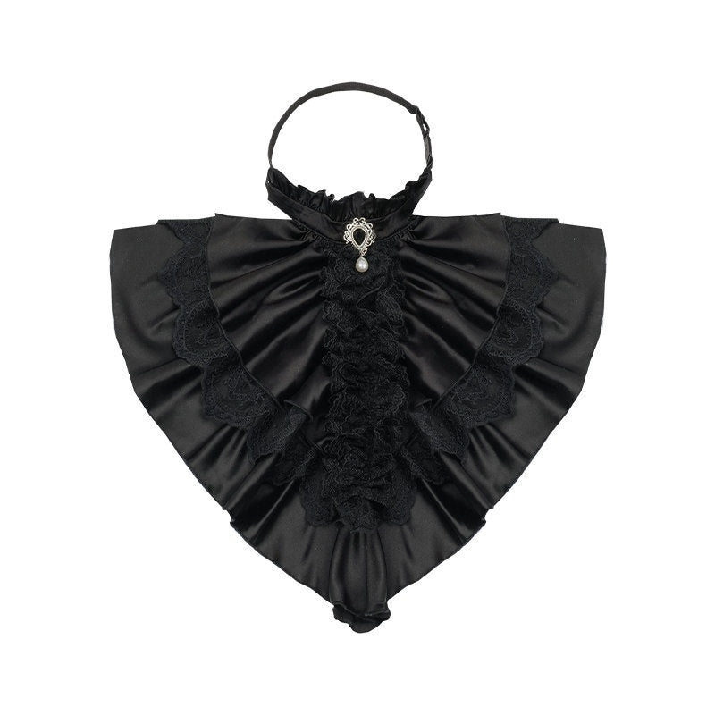 With_PUJI_Gothic_Gentleman_Collar_Shirt_Bib_Scarf_Lolita_Women's_Necklaces_779216888332_MISSTT
