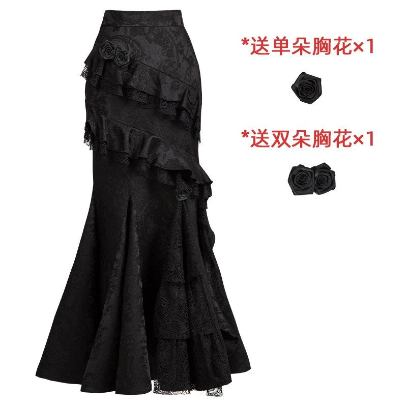 With_PUJI_Gothic_Witch_Boned_Neckline_Corset_Asymmetrical_Mermaid_Fishtail_Women's_Skirts_900975018719_MISSTT