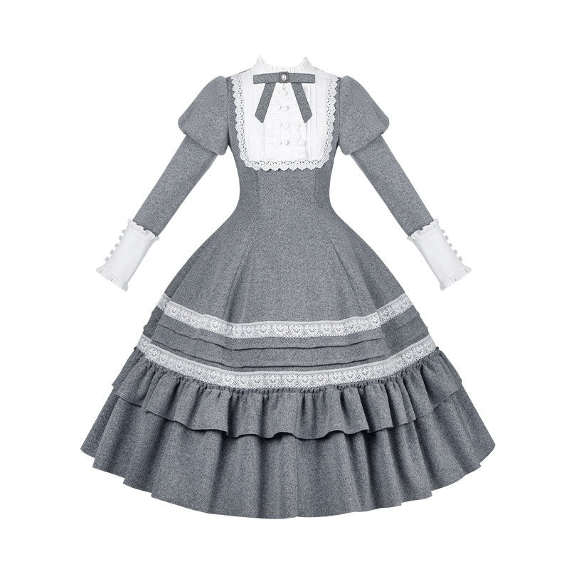 With_PUJI_Gray_Ruffle_Trim_Embroidered_Cape_Bow_Brooch_Women's_Long_Sleeve_Op_1005736000615_MISSTT