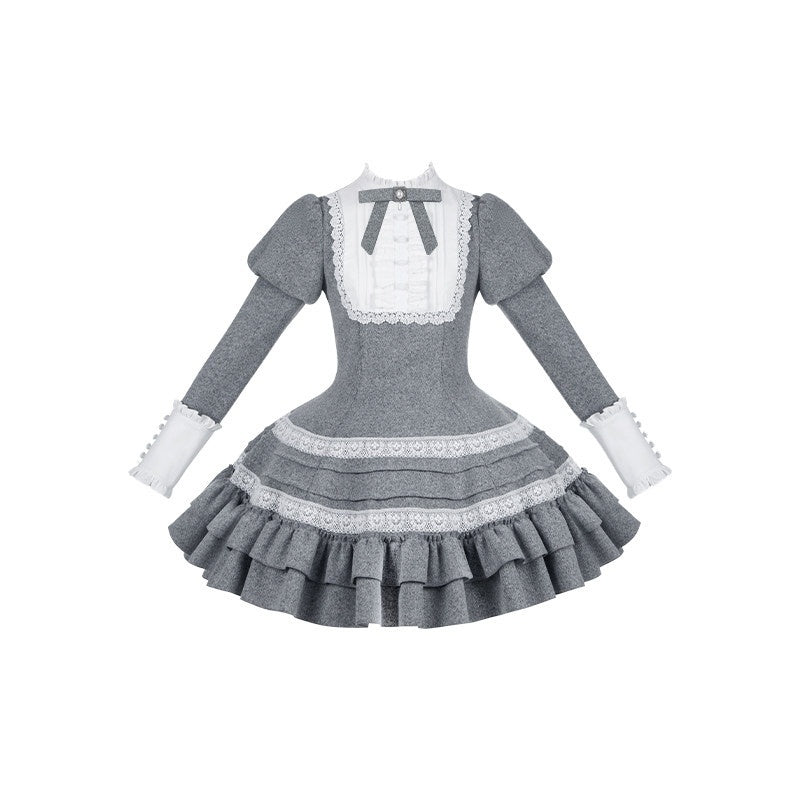 With_PUJI_Gray_Ruffle_Trim_Embroidered_Cape_Bow_Brooch_Women's_Long_Sleeve_Op_1005736000615_MISSTT