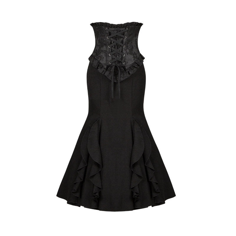 With_PUJI_Pearl_Rose_Faux_Two_Piece_Waist_Cincher_Mermaid_Women's_Skirt_Sets_1013302203548_MISSTT