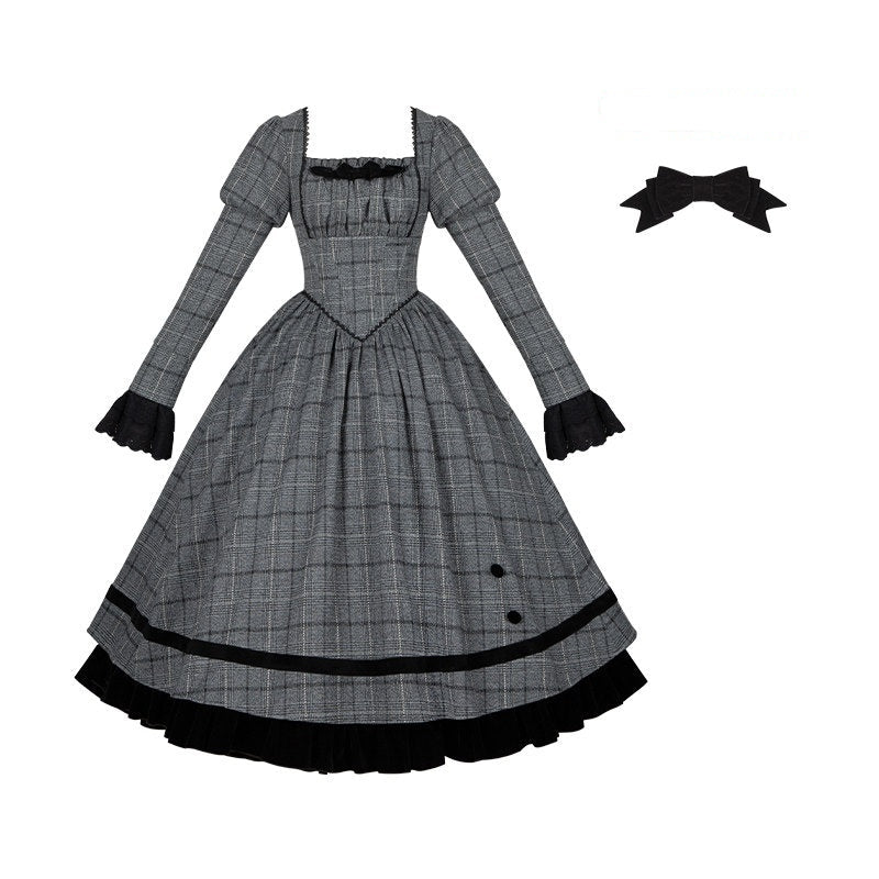 With_PUJI_Plaid_Boned_Bustier_With_Ruffle_Bow_And_Hat_Women's_Full_Coordination_Sets_991676206311_MISSTT
