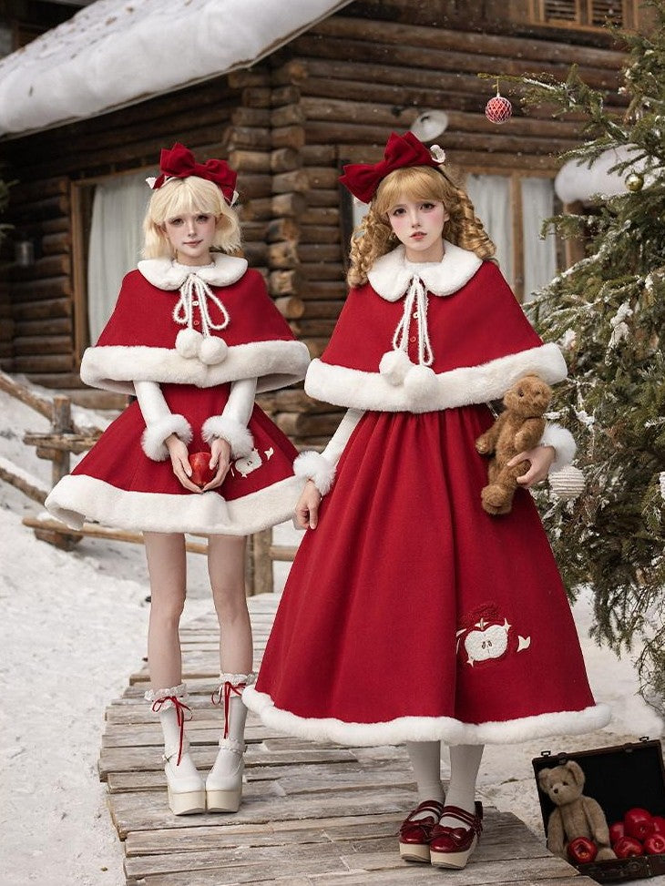 With PUJI Quilted Cloak Detachable Bow Adjustable Straps Long Underbust Women's Jsk Sets
