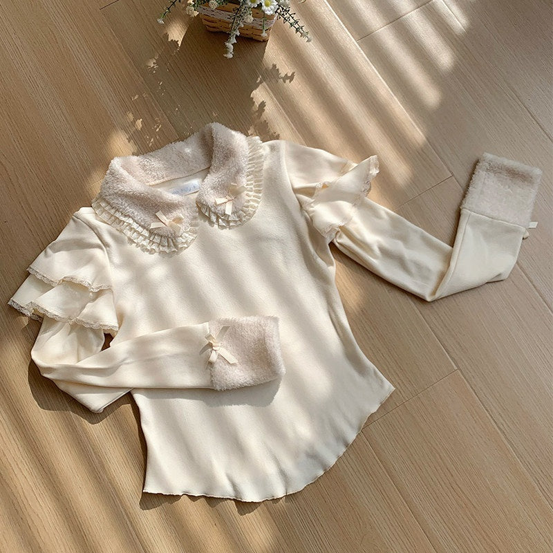 With_PUJI_Sweet_Three_Tone_Slight_Stretch_Brushed_Velvet_Knit_Women's_Long_Sleeve_Cutsews_848595949761_MISSTT