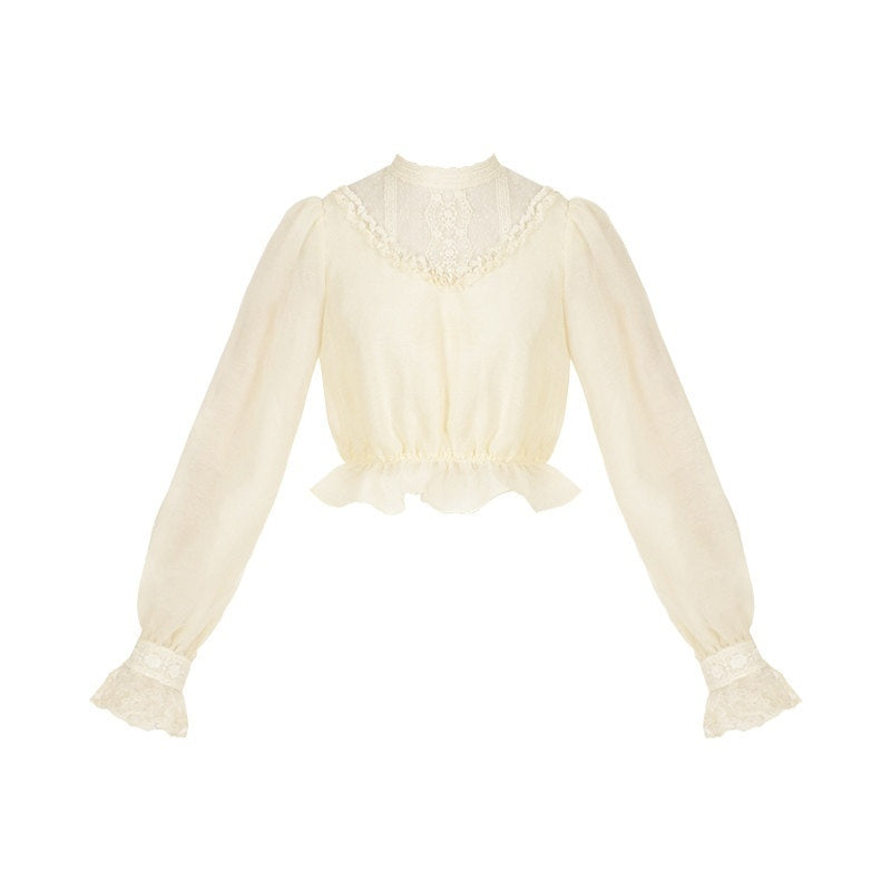 With_PUJI_Three_Color_Solid_2way_Lantern_Sleeve_Lolita_Women's_Other_100_Percent_Boleros_765195615461_MISSTT