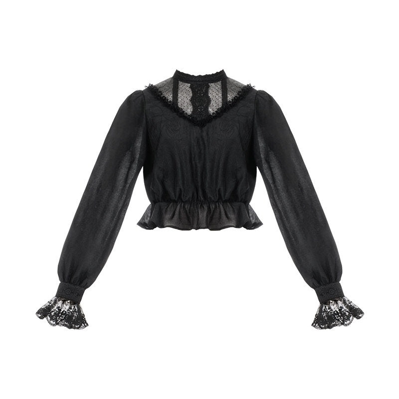 With_PUJI_Three_Color_Solid_2way_Lantern_Sleeve_Lolita_Women's_Other_100_Percent_Boleros_765195615461_MISSTT