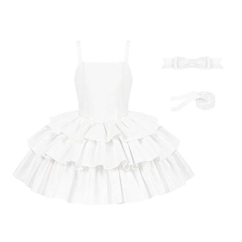 With_PUJI_White_Three_Tier_Overskirt_Detachable_Bow_Waist_Belt_Women's_Plush_Coat_Jsk_Sets_996437680479_MISSTT
