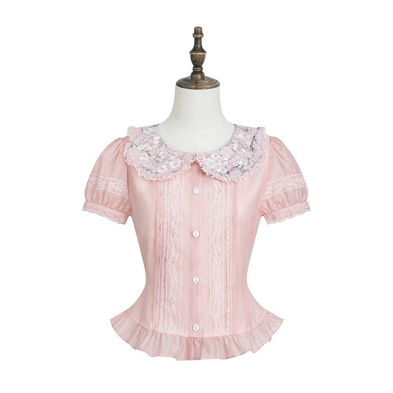 Yi_Mu_Hu_Tao_Apricot_Blossom_Embroidered_Doll_Collar_Short_Sleeve_Women's_Polyester_Jsk_Sets_1053756544579_MISSTT