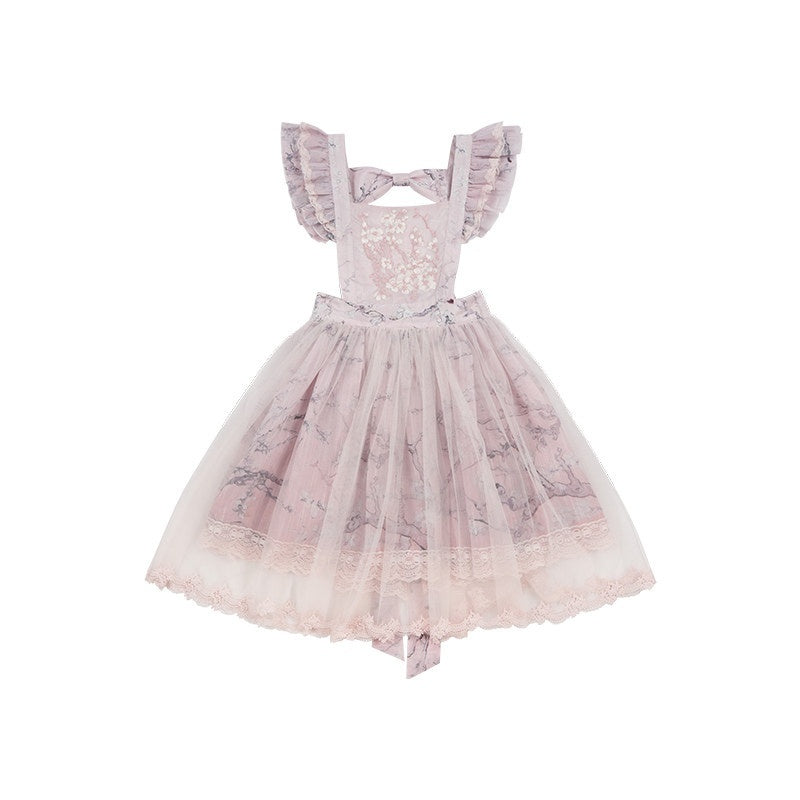 Yi_Mu_Hu_Tao_Apricot_Blossom_Embroidered_Doll_Collar_Short_Sleeve_Women's_Polyester_Jsk_Sets_1053756544579_MISSTT