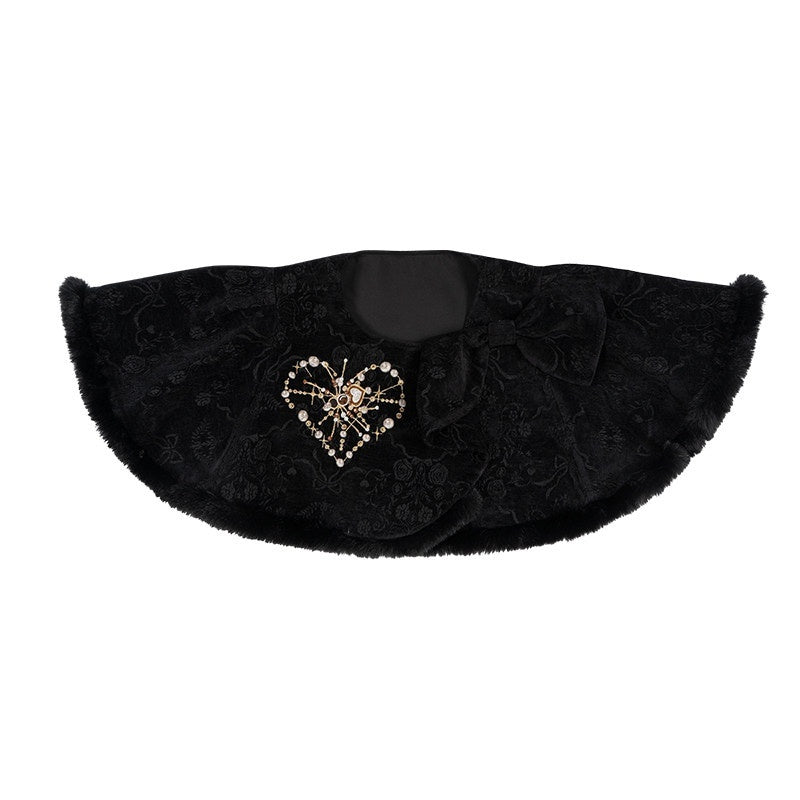 Yi_Mu_Hu_Tao_Black_Embroidered_Waist_Cinch_Cloak_Chinese_Style_Women's_Velvet_Long_Sleeve_Op_992088334661_MISSTT