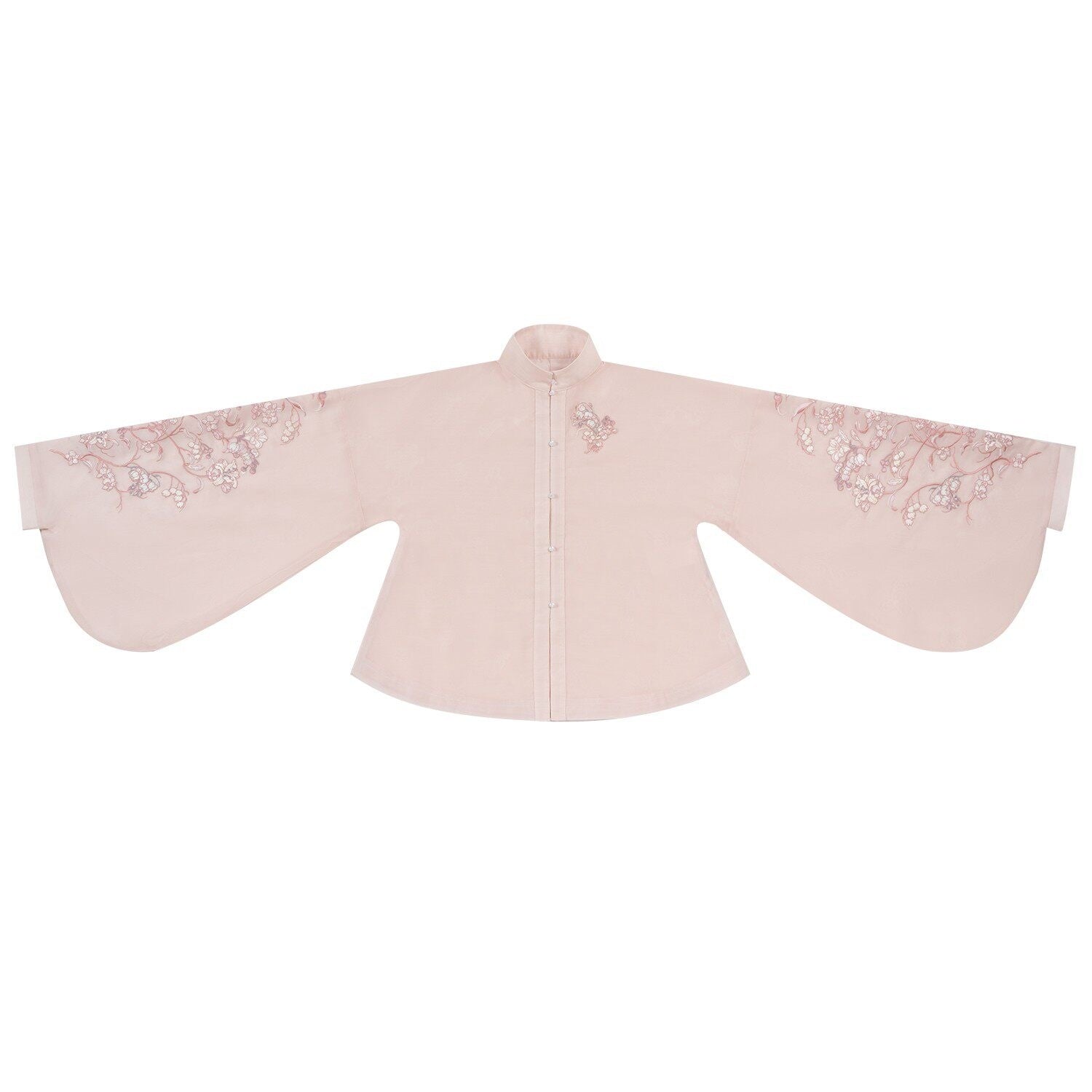 Yi_Mu_Hu_Tao_Blue_Embroidered_Cross_Collar_Coat_Overdress_Women's_Full_Coordination_Sets_986118128481_MISSTT