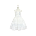 Yi_Mu_Hu_Tao_Blue_White_Shell_Embroidered_Women's_Tencel_Short_Dress_Full_Coordination_Sets_1045368013430_MISSTT