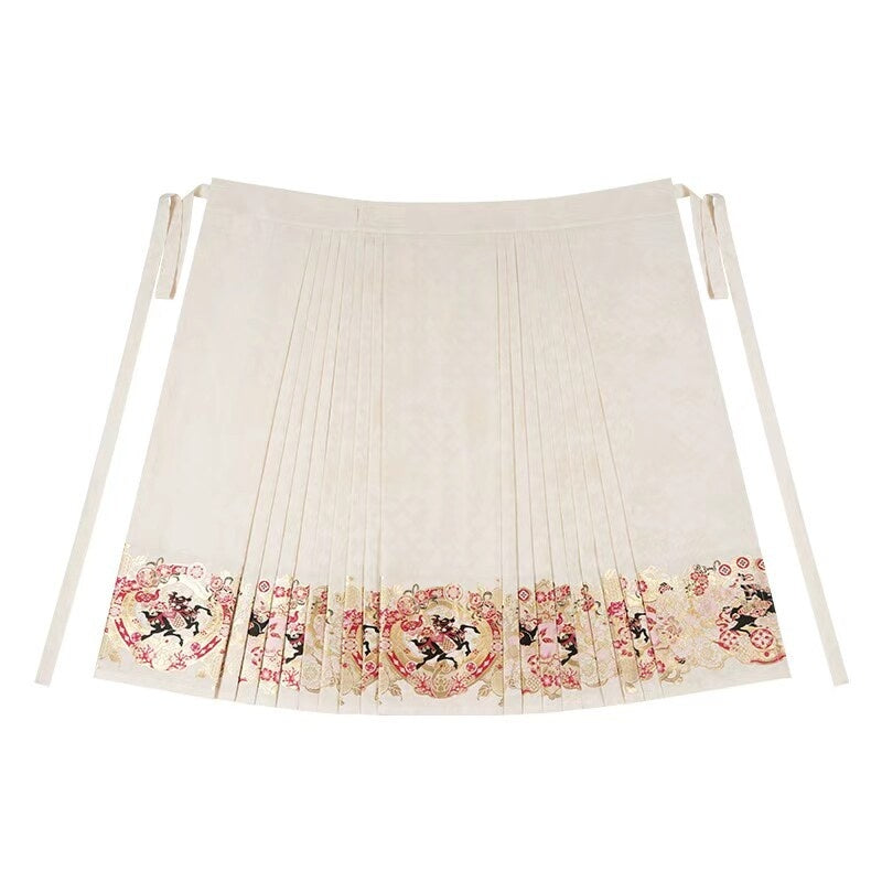 Yi_Mu_Hu_Tao_Cloud_Shoulder_Ming_Hanfu_Stand_Collar_Mamian_Skirt_Women's_Brocade_Skirt_Sets_988808598734_MISSTT