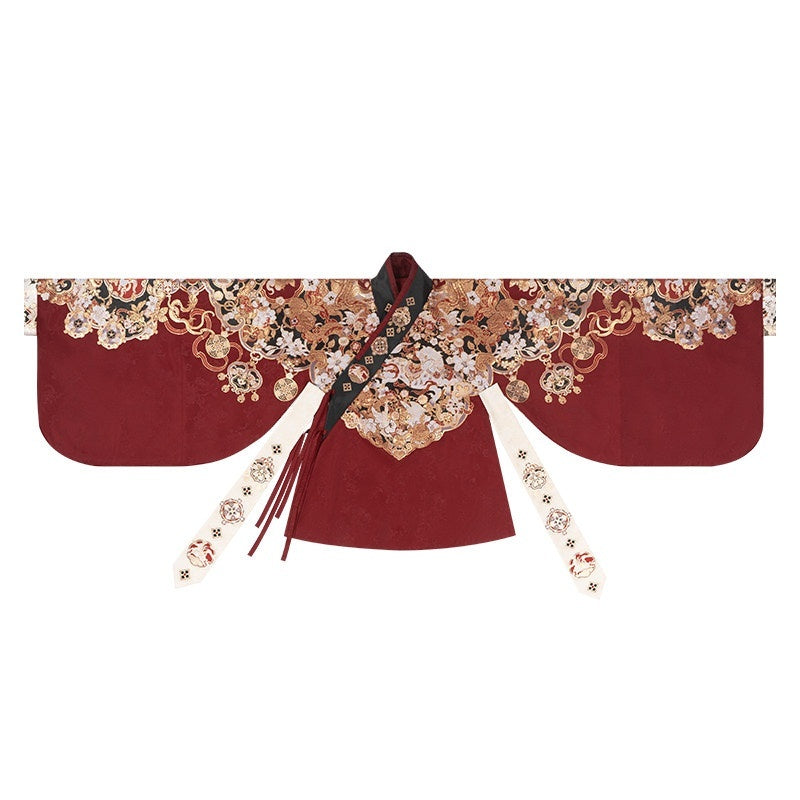 Yi_Mu_Hu_Tao_Gold_Horse_Brocade_Cloud_Shoulder_Women's_Song_Brocade_Full_Coordination_Sets_1006196574998_MISSTT