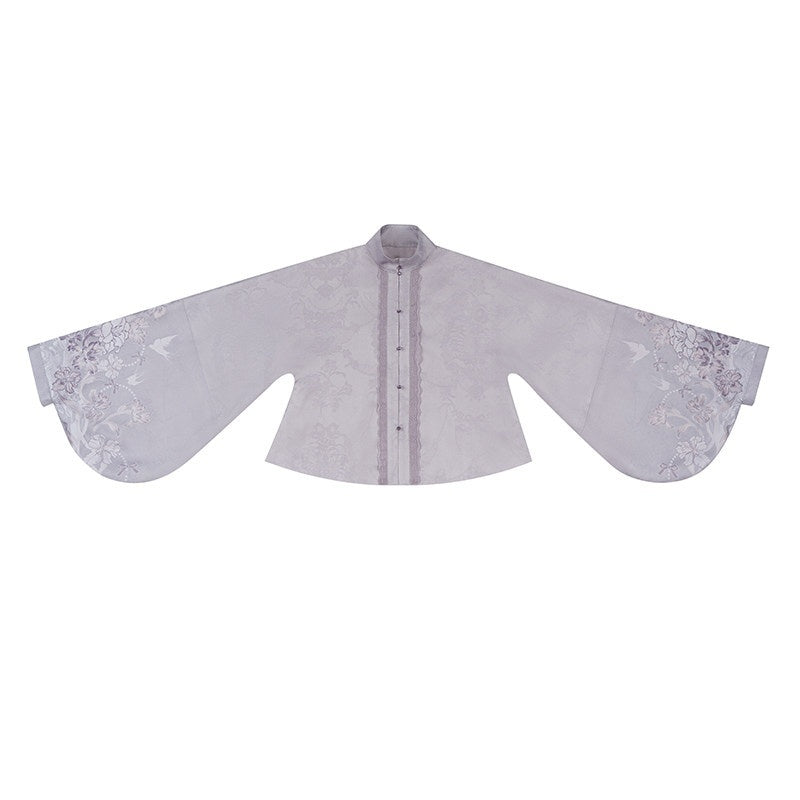Yi_Mu_Hu_Tao_Iris_Jacquard_Embroidery_Modified_Stand_Collar_Women's_Satin_Jsk_/_Jumper_Skirts_999101246776_MISSTT
