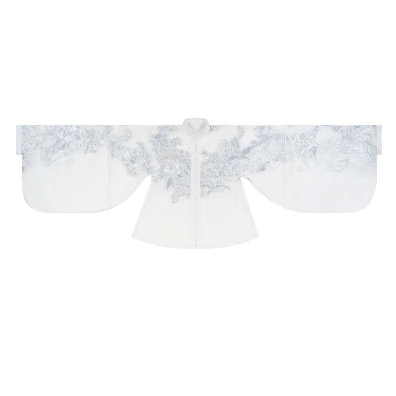 Yi_Mu_Hu_Tao_Mist_Faux_Floral_Silver_Cross_Collar_Women's_Mamian_Skirt_Full_Coordination_Sets_1021428799530_MISSTT