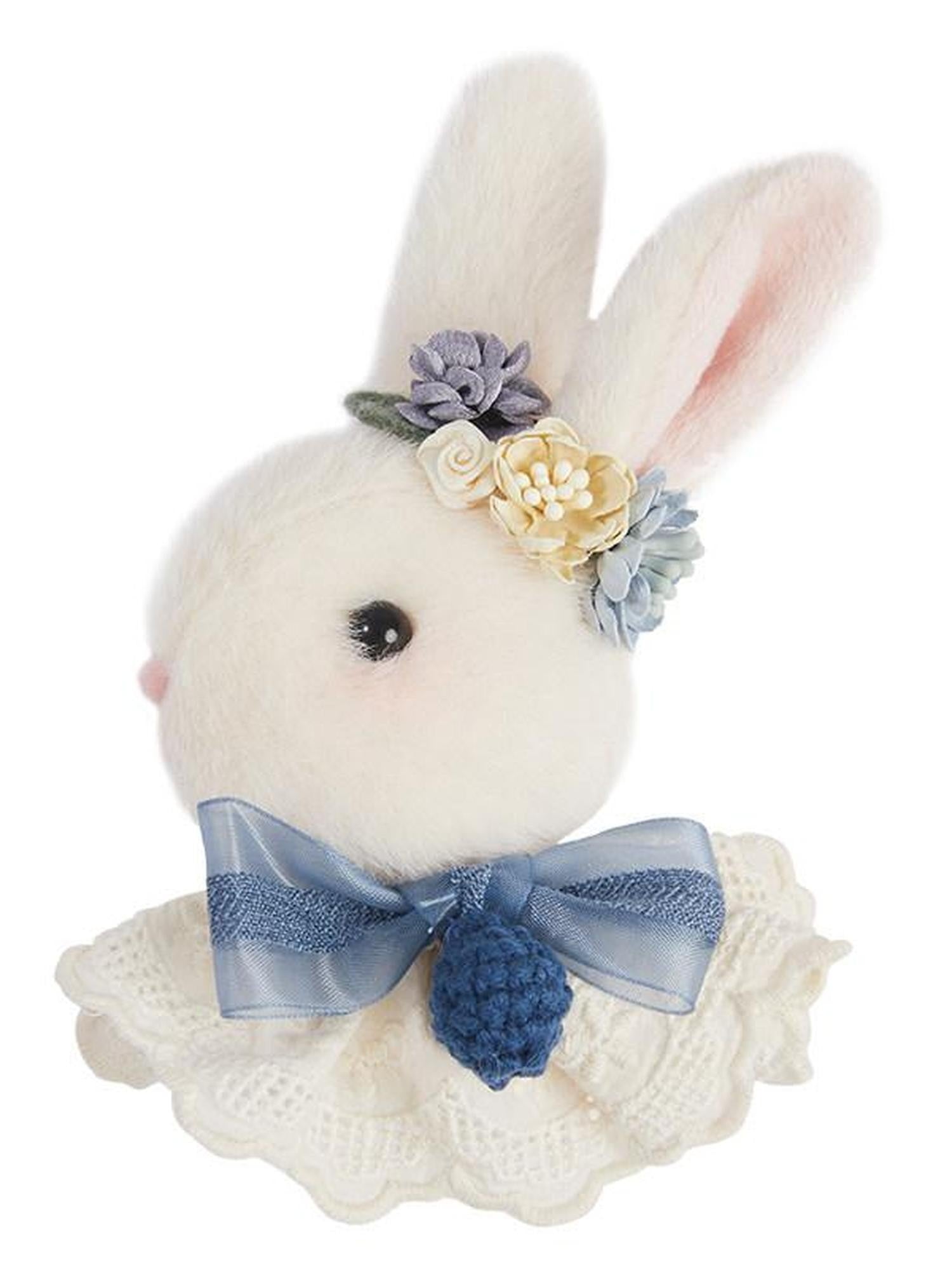 Zhong Xia Wu Yu Blueberry Garden Patchwork Triangle Scarf Brooch Women's Straw Accessories