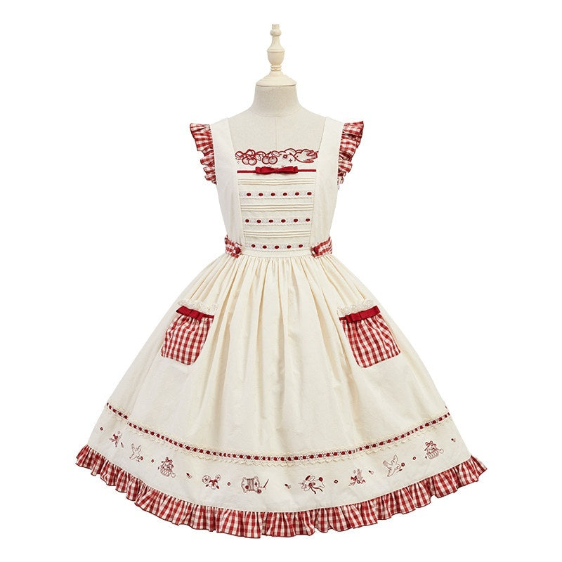 Zhong_Xia_Wu_Yu_Little_Red_Hood_Apron_Jsk_Cloak_Cardigan_Women's_Full_Coordination_Sets_825417037341_MISSTT