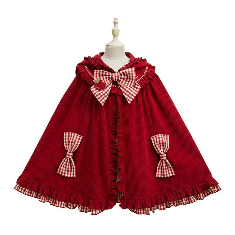 Zhong_Xia_Wu_Yu_Little_Red_Hood_Apron_Jsk_Cloak_Cardigan_Women's_Full_Coordination_Sets_825417037341_MISSTT