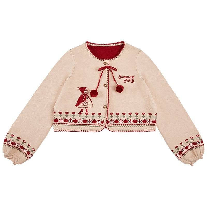 Zhong_Xia_Wu_Yu_Little_Red_Hood_Apron_Jsk_Cloak_Cardigan_Women's_Full_Coordination_Sets_825417037341_MISSTT