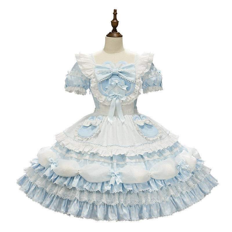 Zhong_Xia_Wu_Yu_Pastel_Dessert_Apron_Lolita_Cake_Maid_Women's_Short_Sleeve_Op_955674774695_MISSTT