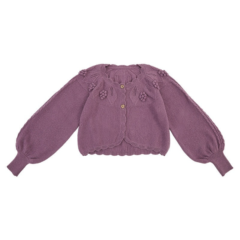 Zhong_Xia_Wu_Yu_Pastoral_Loire_Vineyard_Embroidered_Shirt_Women's_Knitted_Short_Cardigans_816130876446_MISSTT