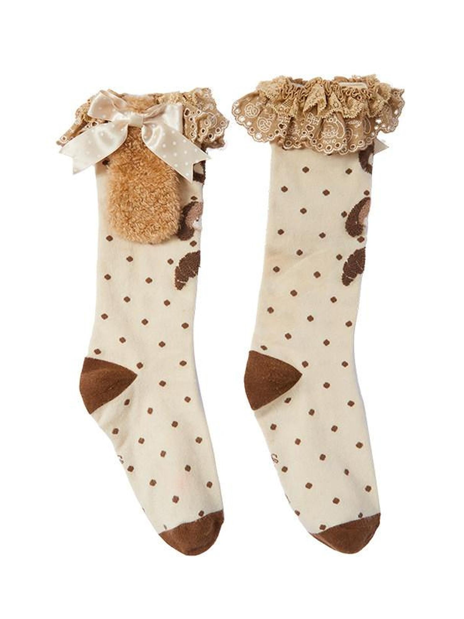 Zhong Xia Wu Yu Pastry Lolita Brooch Top Clip Side Clip Necklace Socks Women's Plush Accessories