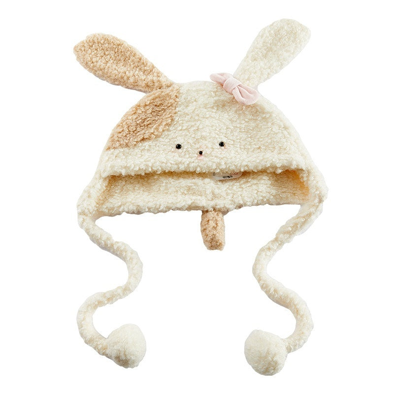 Zhong_Xia_Wu_Yu_Ribbon_3d_Dog_Bandana_Women's_Plush_Headband_Bag_Brooch_Hat_Accessories_842383660996_MISSTT