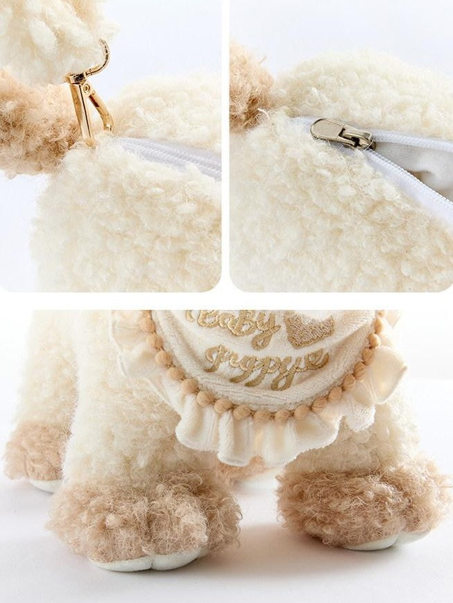 Zhong Xia Wu Yu Ribbon 3d Dog Bandana Women's Plush Headband Bag Brooch Hat Accessories